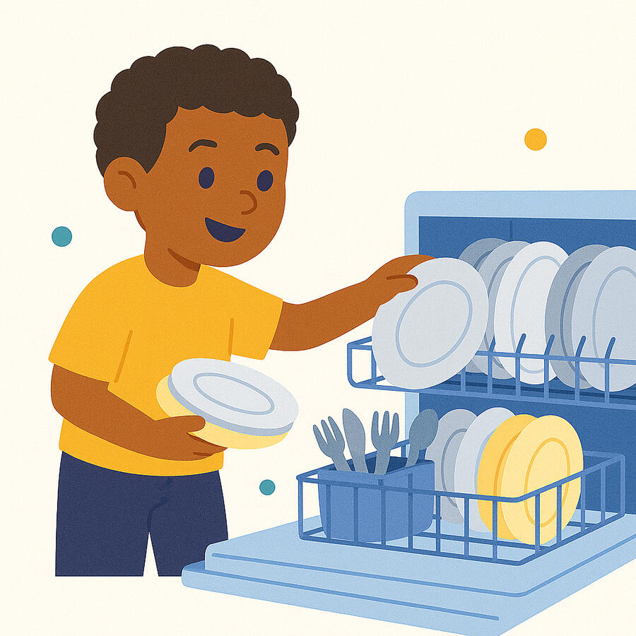 5. Enseña responsabilidad a los niños a través de rutinas diarias divertidas e interactivas